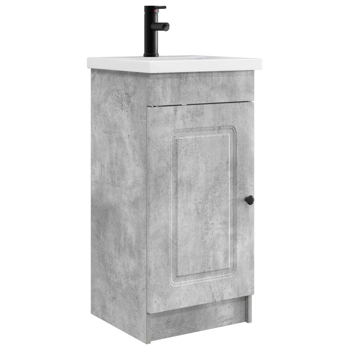 Mobilă de baie cu chiuvetă Gri Beton 42 x 40 x 84,5 cm - WALTI WALTI