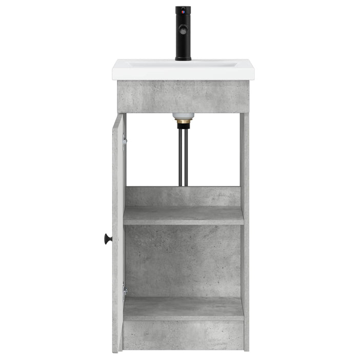 Mobilă de baie cu chiuvetă Gri Beton 42 x 40 x 84,5 cm - WALTI WALTI