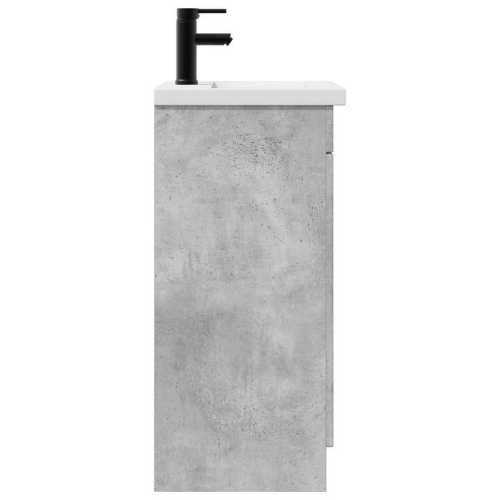 Mobilă de baie cu chiuvetă Gri Beton 42 x 40 x 84,5 cm - WALTI WALTI
