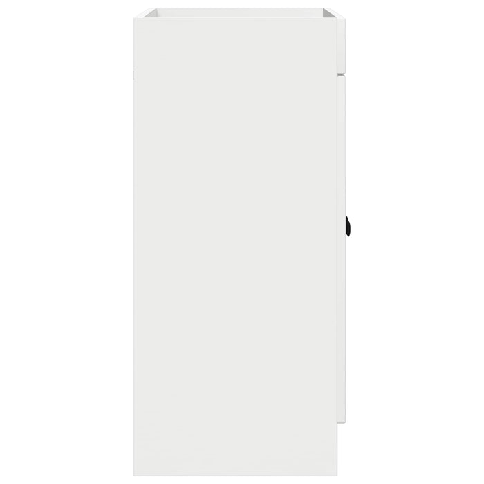 Dulap de baie sub chiuvetă Alb 56 x 37,5 x 81 cm Lemn prelucrat WALTI