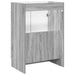 Dulap de baie sub chiuvetă Sonoma gri 56 x 37,5 x 81 cm - WALTI WALTI
