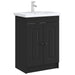Dulap de baie sub chiuvetă Negru 78,5 x 37,5 x 81 cm - WALTI WALTI