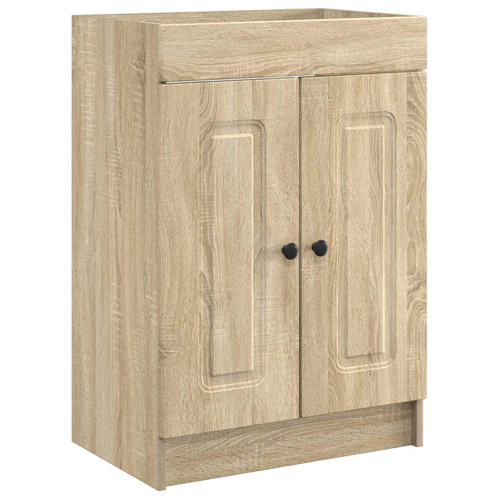 Dulap de baie sub chiuvetă Stejar Sonoma 78,5 x 37,5 x 81 cm - WALTI WALTI