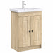 Dulap de baie sub chiuvetă Stejar Sonoma 78,5 x 37,5 x 81 cm - WALTI WALTI