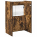 Dulap de baie sub chiuvetă Stejar fumuriu 78,5 x 37,5 x 81 cm - WALTI WALTI