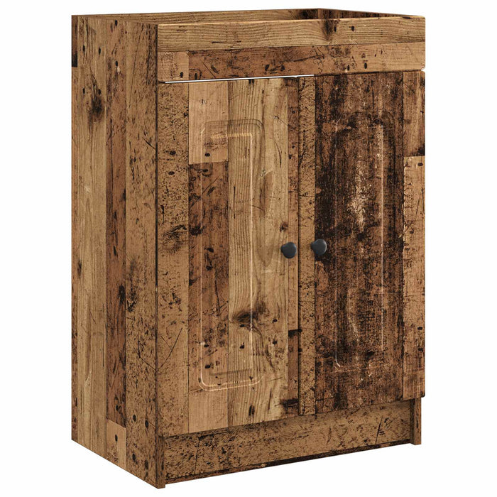 Dulap de baie sub chiuvetă Lemn vechi 78,5 x 37,5 x 81 cm - WALTI WALTI
