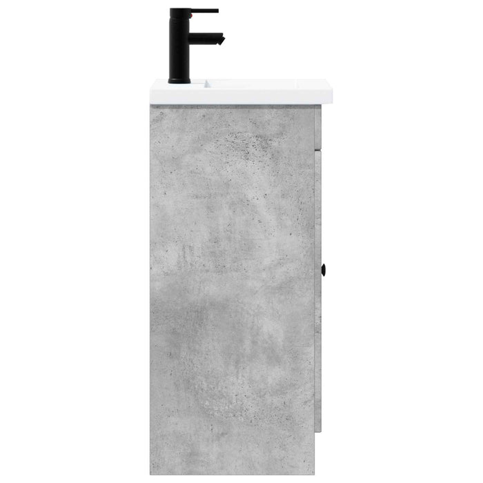 Mobilă de baie cu chiuvetă Gri Beton 42 x 40 x 84,5 cm - WALTI WALTI