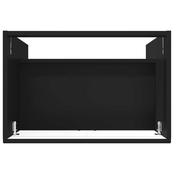 Dulap de baie sub chiuvetă Negru 56 x 37,5 x 81 cm - WALTI WALTI