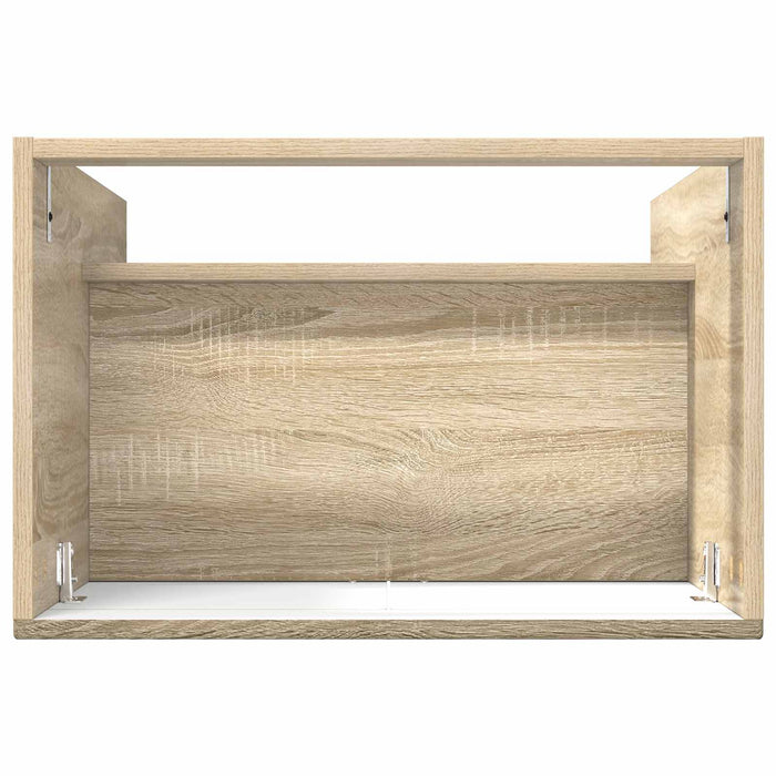 Dulap de baie sub chiuvetă Stejar Sonoma 56 x 37,5 x 81 cm - WALTI WALTI