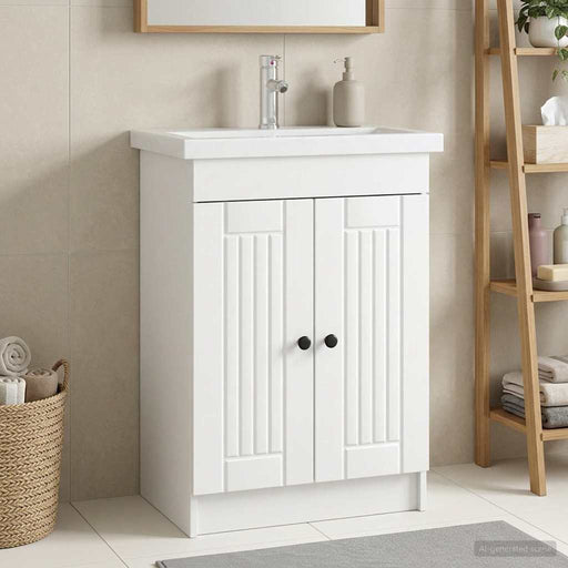 Dulap de baie sub chiuvetă Alb 78,5 x 37,5 x 81 cm - WALTI WALTI