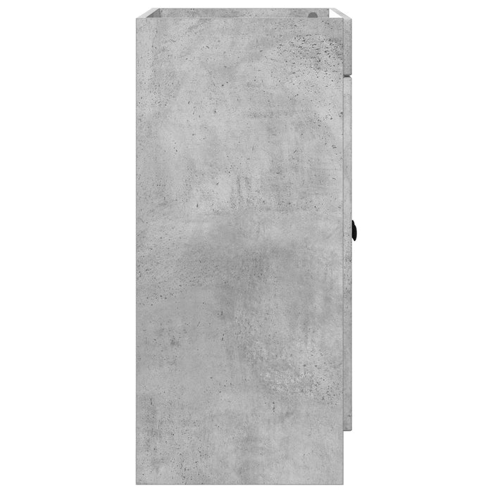 Dulap de baie sub chiuvetă Gri Beton 78,5 x 37,5 x 81 cm WALTI