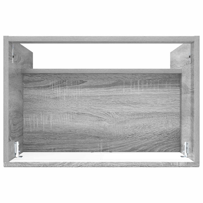 Dulap de baie sub chiuvetă Sonoma gri 78,5 x 37,5 x 81 cm - WALTI WALTI