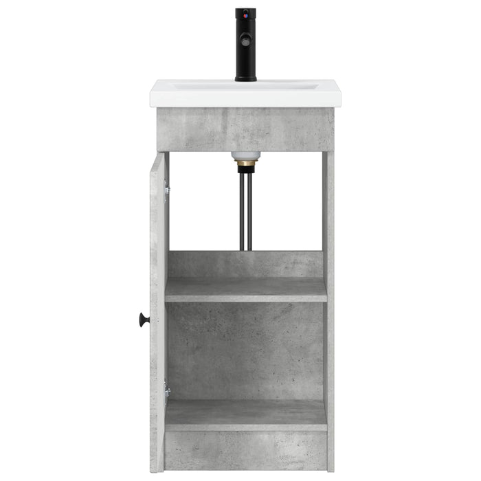 Mobilă de baie cu chiuvetă Gri Beton 42 x 40 x 84,5 cm - WALTI WALTI
