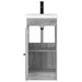 Mobilă de baie cu chiuvetă Sonoma gri 42 x 40 x 84,5 cm - WALTI WALTI