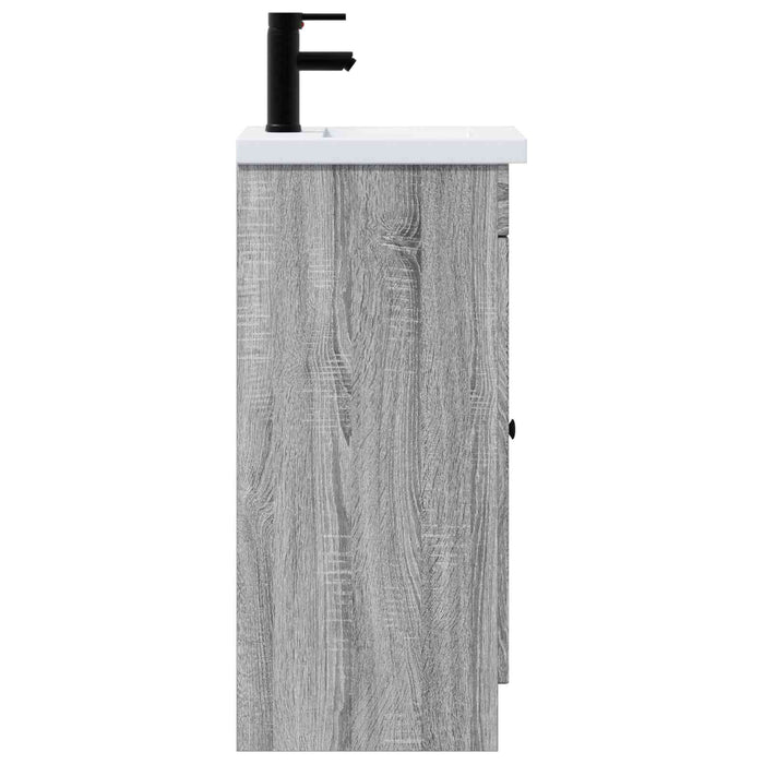 Mobilă de baie cu chiuvetă Sonoma gri 42 x 40 x 84,5 cm - WALTI WALTI