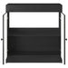 Dulap de baie sub chiuvetă Negru 56 x 37,5 x 81 cm - WALTI WALTI