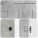 Dulap de baie sub chiuvetă Gri Beton 56 x 37,5 x 81 cm - WALTI WALTI