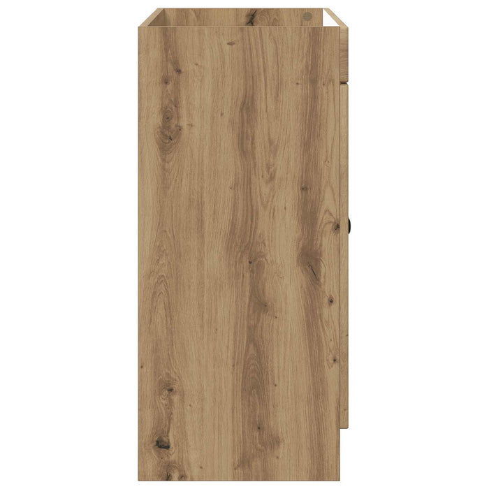 Dulap de baie sub chiuvetă Stejar Artizanal 56 x 37,5 x 81 cm - WALTI WALTI
