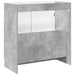 Dulap de baie sub chiuvetă Gri Beton 78,5 x 37,5 x 81 cm - WALTI WALTI