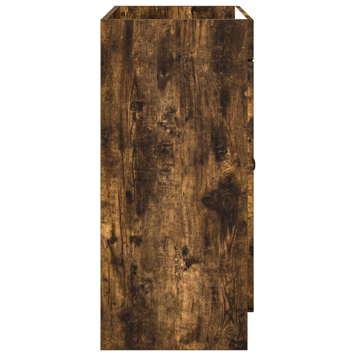 Dulap de baie sub chiuvetă Stejar fumuriu 78,5 x 37,5 x 81 cm - WALTI WALTI