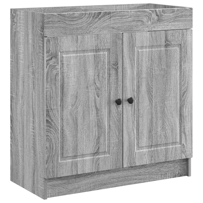 Dulap de baie sub chiuvetă Sonoma gri 78,5 x 37,5 x 81 cm WALTI