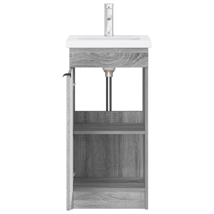 Mobilă de baie cu chiuvetă Sonoma gri 42 x 40 x 84,5 cm - WALTI WALTI