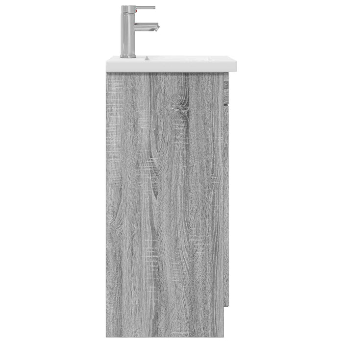 Mobilă de baie cu chiuvetă Sonoma gri 42 x 40 x 84,5 cm - WALTI WALTI