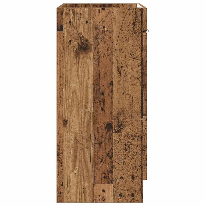 Dulap de baie sub chiuvetă Lemn vechi 56 x 37,5 x 81 cm - WALTI WALTI