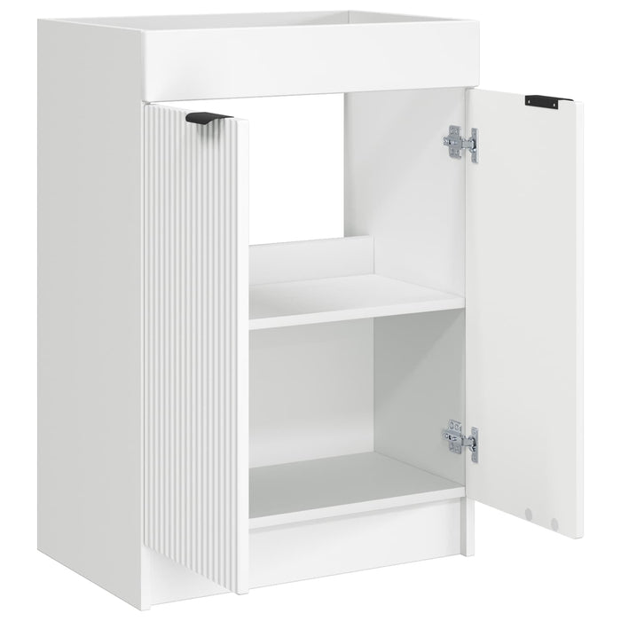 Dulap de baie sub chiuvetă Alb 78,5 x 37,5 x 81 cm - WALTI WALTI