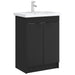 Dulap de baie sub chiuvetă Negru 78,5 x 37,5 x 81 cm - WALTI WALTI