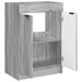 Dulap de baie sub chiuvetă Sonoma gri 78,5 x 37,5 x 81 cm - WALTI WALTI