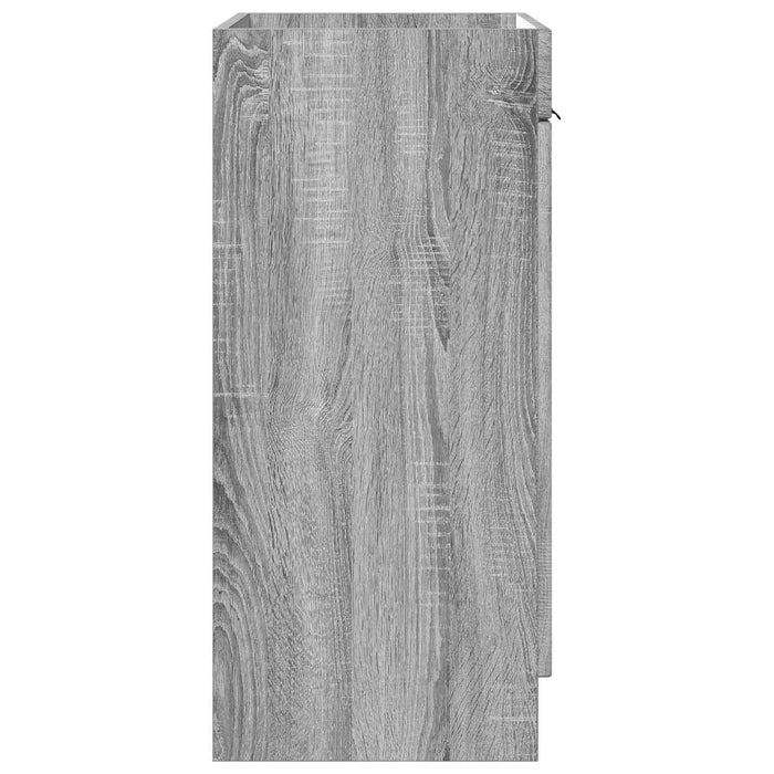 Dulap de baie sub chiuvetă Sonoma gri 78,5 x 37,5 x 81 cm - WALTI WALTI