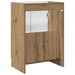 Dulap de baie sub chiuvetă Stejar Artizanal 78,5 x 37,5 x 81 cm - WALTI WALTI