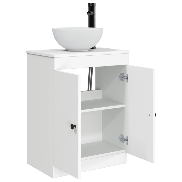 Mobilă de baie cu chiuvetă Alb 54 x 35 x 83 cm Lemn prelucrat - WALTI WALTI
