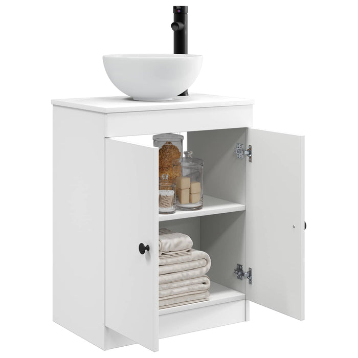 Mobilă de baie cu chiuvetă Alb 54 x 35 x 83 cm Lemn prelucrat - WALTI WALTI