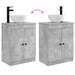 Mobilă de baie cu chiuvetă Gri Beton 54 x 35 x 83 cm - WALTI WALTI