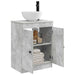 Mobilă de baie cu chiuvetă Gri Beton 54 x 35 x 83 cm - WALTI WALTI