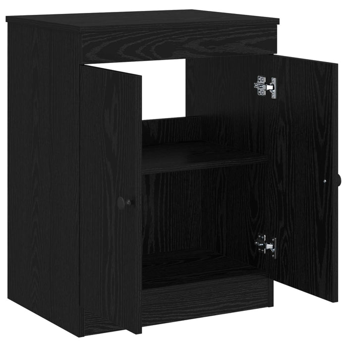 Dulap de Baie Negru 54 x 41 x 70 cm Lemn prelucrat - WALTI WALTI