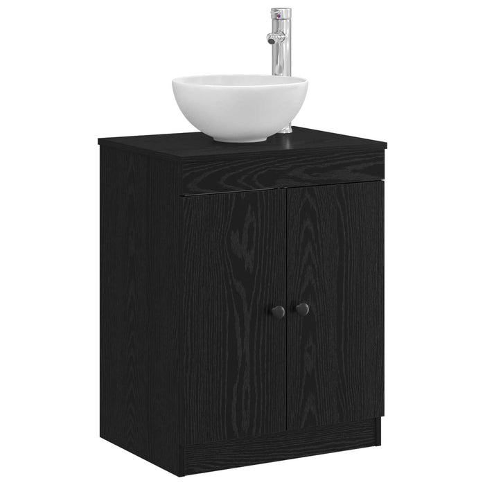 Dulap de Baie Negru 54 x 41 x 70 cm Lemn prelucrat - WALTI WALTI