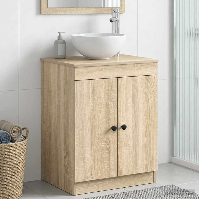 Dulap de Baie Stejar Sonoma 54 x 41 x 70 cm Lemn prelucrat - WALTI WALTI