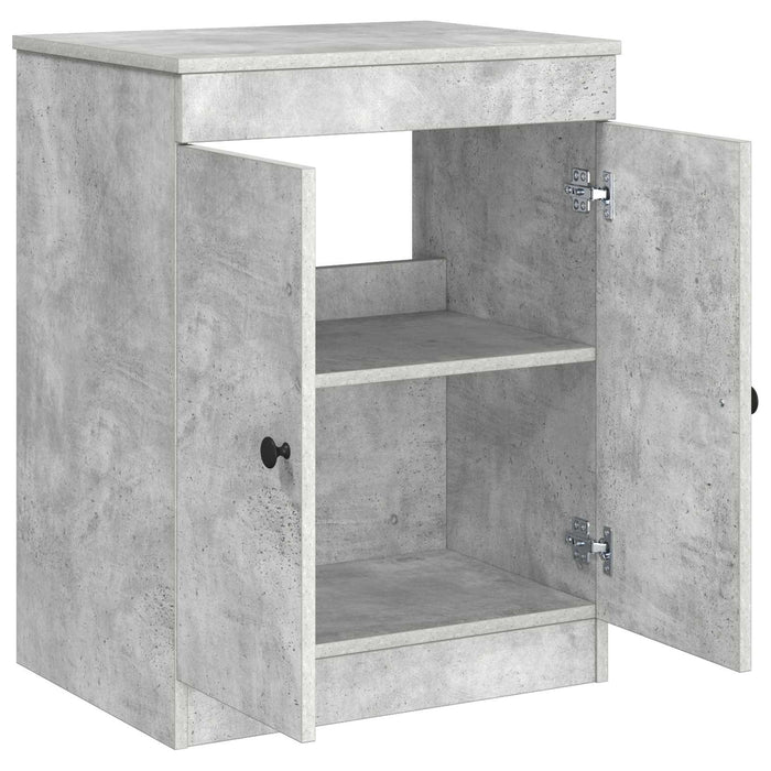 Dulap de Baie Gri Beton 54 x 41 x 70 cm Lemn prelucrat WALTI