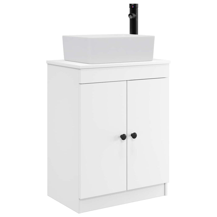 Mobilă de baie cu chiuvetă Alb 54 x 35 x 83 cm Lemn prelucrat - WALTI WALTI