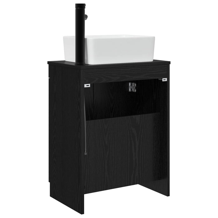 Mobilă de baie cu chiuvetă Negru 54 x 35 x 83 cm Lemn prelucrat - WALTI WALTI