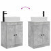 Mobilă de baie cu chiuvetă Gri Beton 54 x 35 x 83 cm - WALTI WALTI