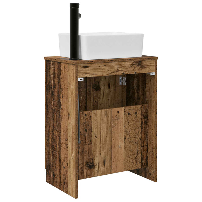Mobilă de baie cu chiuvetă Lemn vechi 54 x 35 x 83 cm - WALTI WALTI