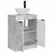 Mobilă de baie cu chiuvetă Gri Beton 54 x 35 x 83 cm - WALTI WALTI