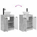 Mobilă de baie cu chiuvetă Gri Beton 54 x 35 x 83 cm - WALTI WALTI