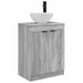 Mobilă de baie cu chiuvetă Sonoma gri 54 x 35 x 83 cm - WALTI WALTI