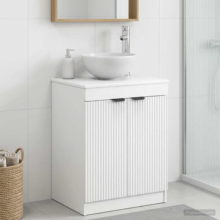 Dulap de Baie Alb 54 x 41 x 70 cm Lemn prelucrat - WALTI WALTI