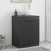 Dulap de Baie Negru 54 x 41 x 70 cm Lemn prelucrat - WALTI WALTI